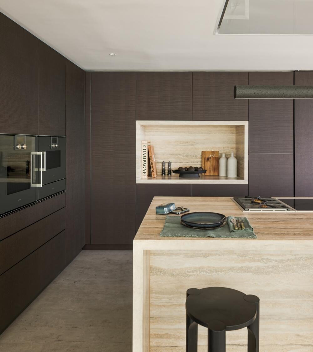 Encimeras de cocina en Travertino Silver